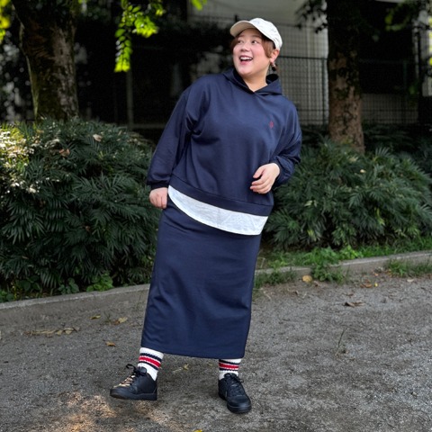 レディース　パーカ+スカートセット（U.S. POLO ASSN.）