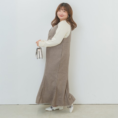 レディース　ジャンパースカート（YUKI)