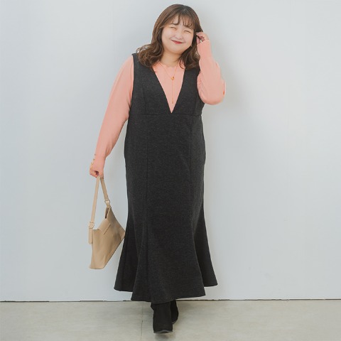 レディース　ジャンパースカート（YUKI)