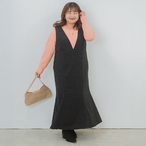 レディース　ジャンパースカート（YUKI)