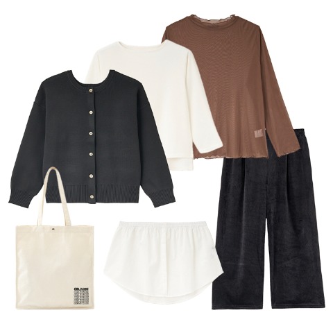 レディース　ハッピーバッグ　6点セット（おかだゆり）