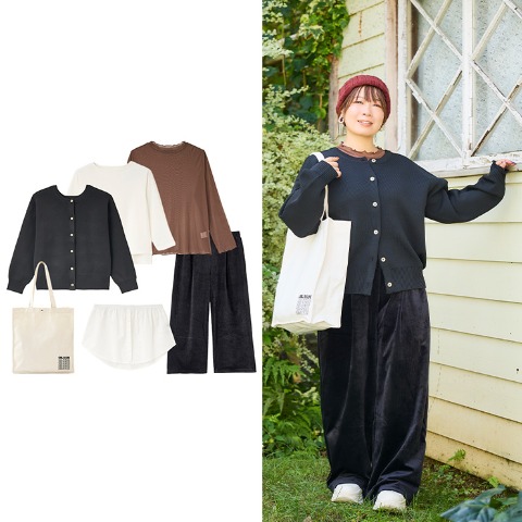 レディース　ハッピーバッグ　6点セット（おかだゆり）