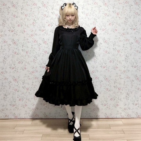 レディース　バッスル風ワンピース（星名桜子）