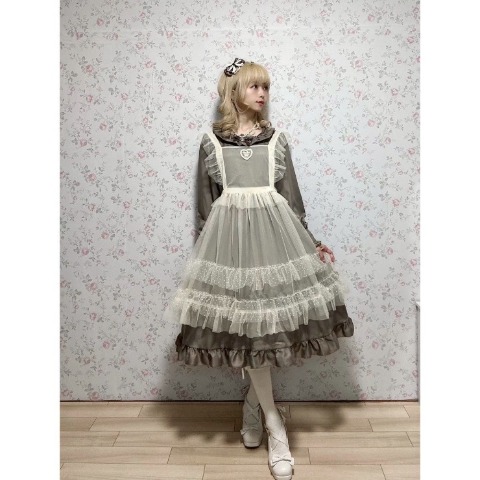 レディース　バッスル風ワンピース（星名桜子）