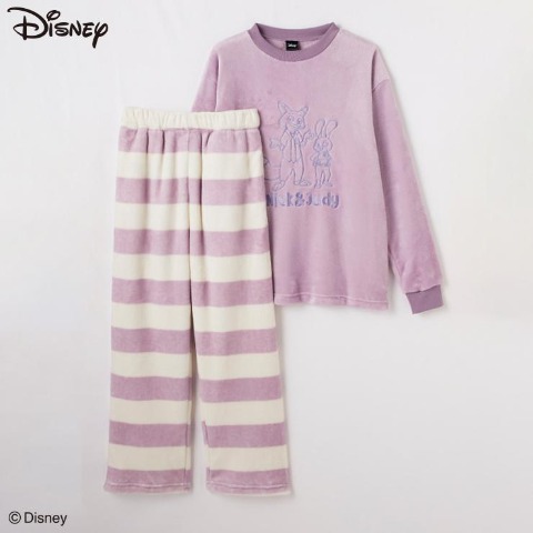 レディース　プルオーバー+パンツセット（Disney）