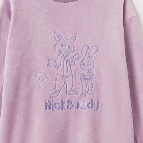 レディース　プルオーバー+パンツセット（Disney）