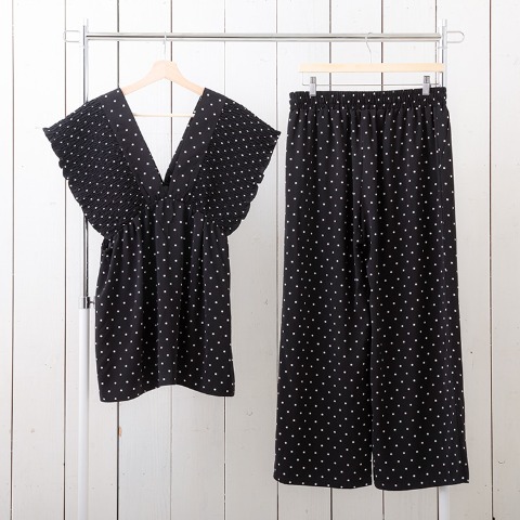 レディース　ビスチェ＋パンツセット(Hina)