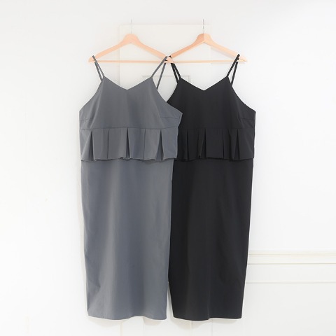 レディース　ペプラムキャミワンピース（Komachi）