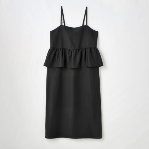 レディース　ペプラムジャンパースカート（Hina）