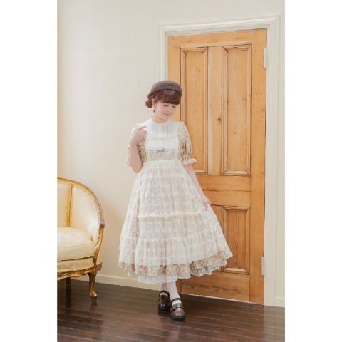 レディース　2WAYレースワンピース(青木美沙子)