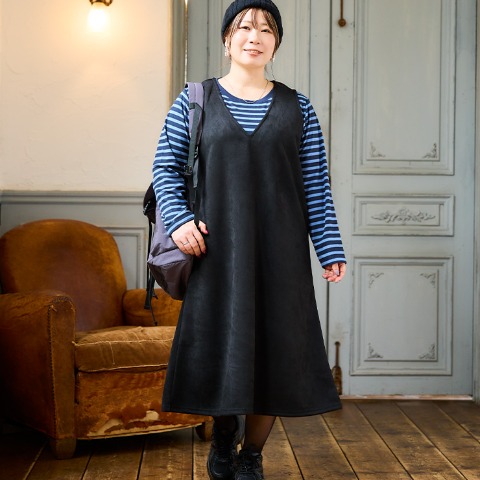 レディース　ジャンパースカート（おかだゆり）