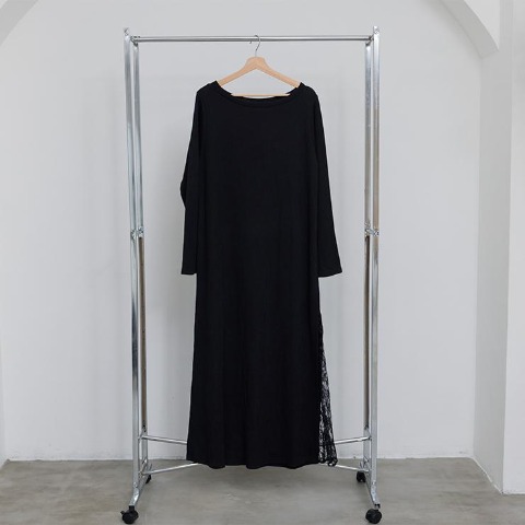 レディース　レース切替ワンピース（らむちゃん）