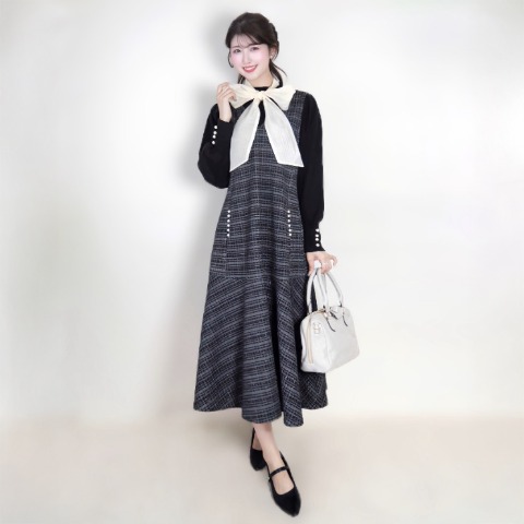 レディース　ジャンパースカート（門脇伶奈）
