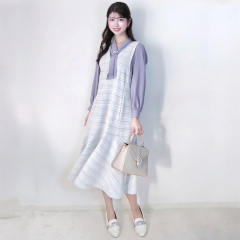 レディース　ジャンパースカート（門脇伶奈）