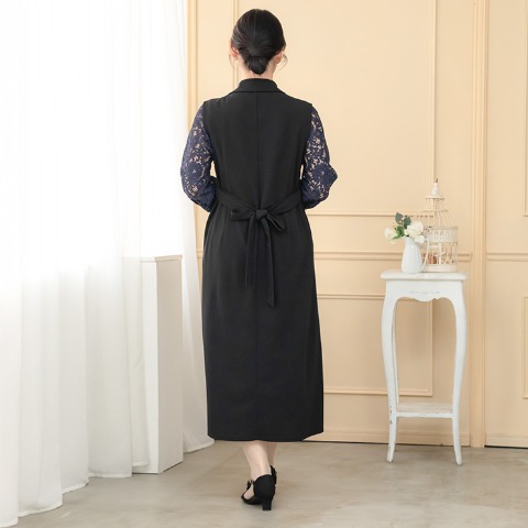 レディース　ジレワンピース（ななえ）