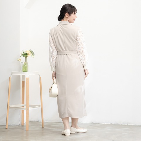レディース　ジレワンピース（ななえ）