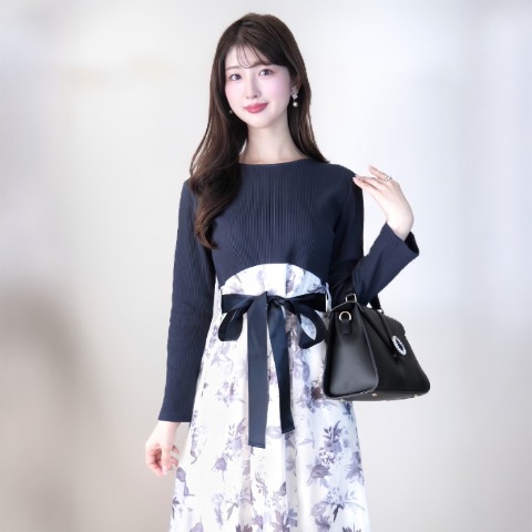 レディース　ドッキングワンピース（門脇伶奈）