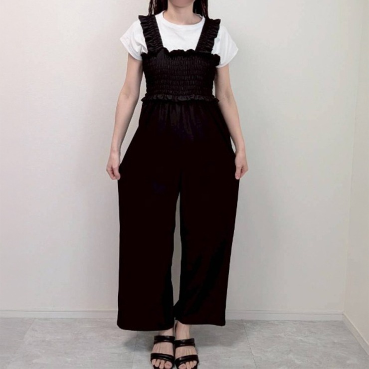 ふゆ　しまむら　チマジロさん　サロペット　ハーフパンツ　Tシャツセット ☆美品☆ しまむら チマジロ サロペット 80 - メルカリ