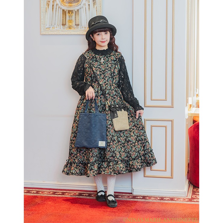 レディース ゴブランジャンパースカート（青木美沙子×ニナス