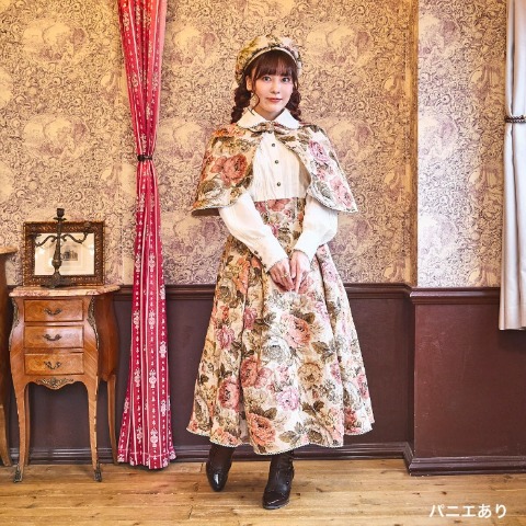 レディース　ノエル・ド・メモワール　ゴブランスカート（くる実）