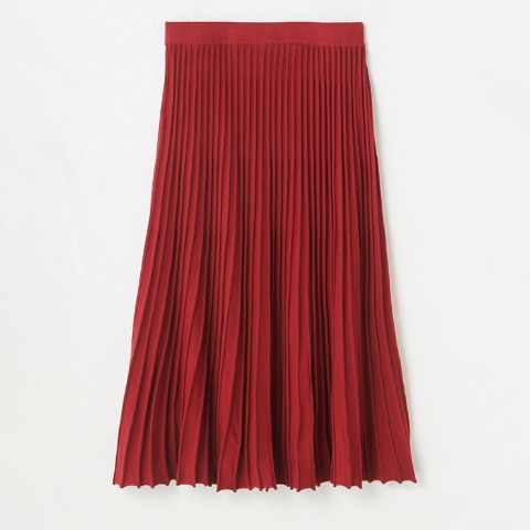 レディース　プリーツニットスカート（Hina）