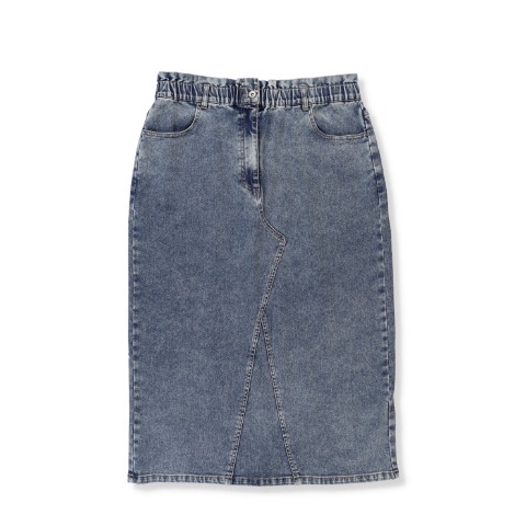 レディース　裏起毛デニムナロースカート（yuki×Taiyou）