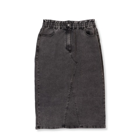 レディース　裏起毛デニムナロースカート（yuki×Taiyou）
