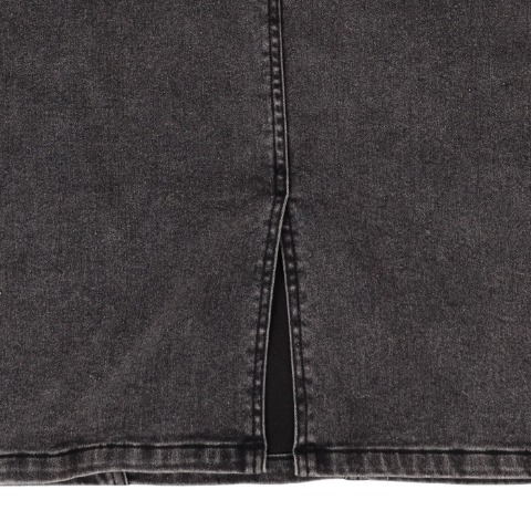 レディース　裏起毛デニムナロースカート（yuki×Taiyou）