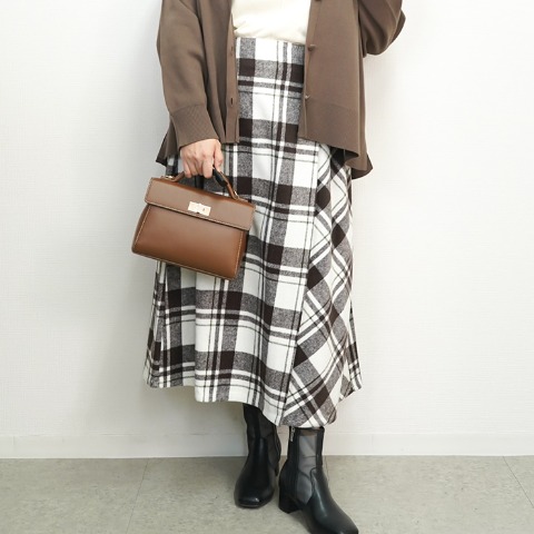 レディース　スカート（しまぽちゃ）