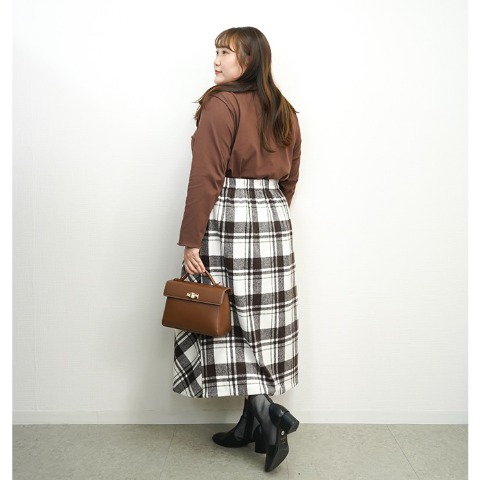 レディース　スカート（しまぽちゃ）