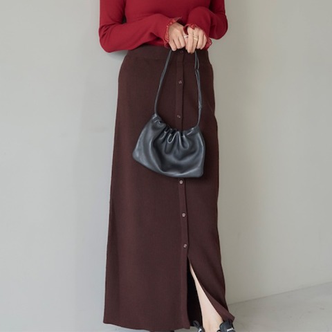 レディース　ニットスカート（田中里奈）