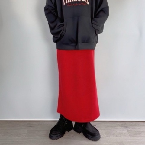 レディース　カラーナロースカート（Natsumi）