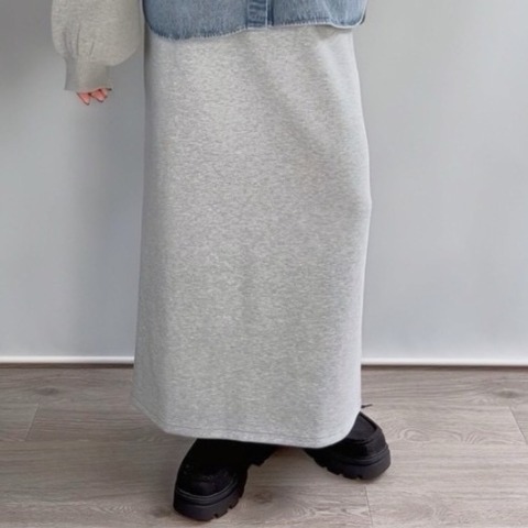 レディース　カラーナロースカート（Natsumi）