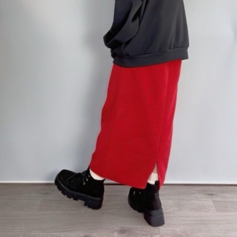 レディース　カラーナロースカート（Natsumi）