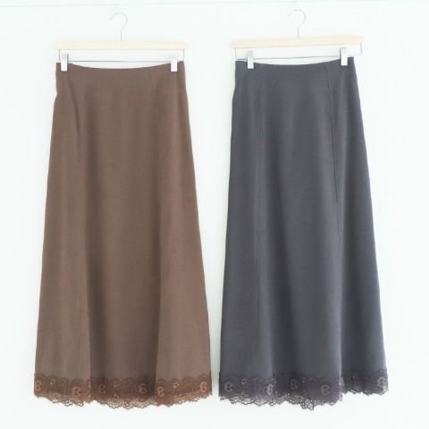 レディース　裾レーススカート（Kanna）