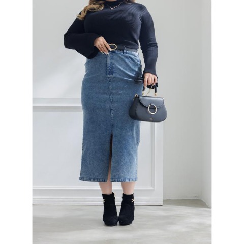 レディース　デニムスカート（らむちゃん）