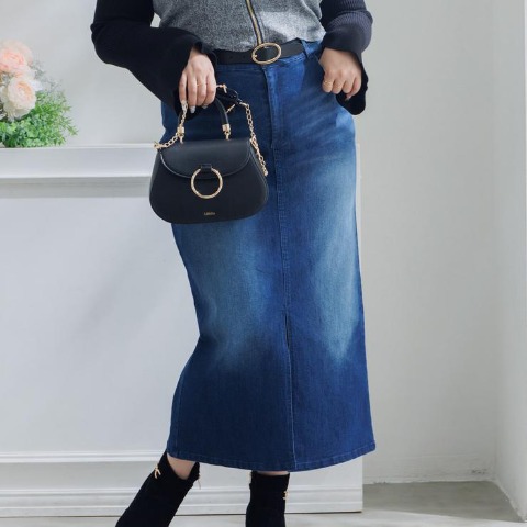 レディース　デニムスカート（らむちゃん）