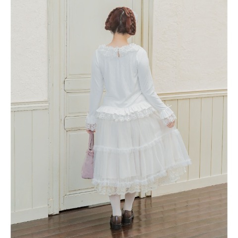 レディース　トワルドジュイ柄リバーシブルスカート（青木美沙子）