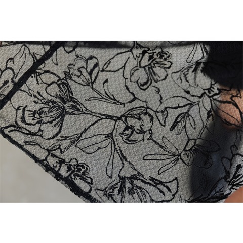 レディース　チュール刺しゅうスカート（Hina）