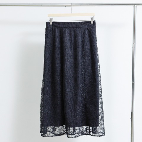 レディース　チュール刺しゅうスカート（Hina）