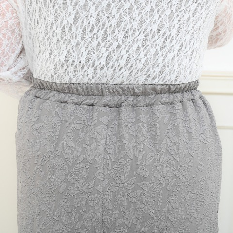 レディース　ジャガードナロースカート（komachi）
