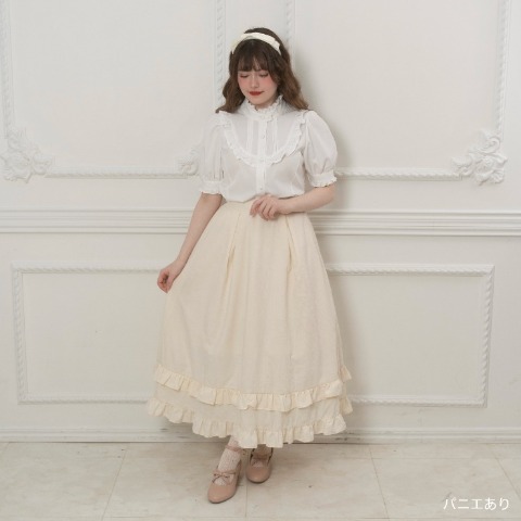 レディース　花柄ボリュームフリルスカート（えりか）