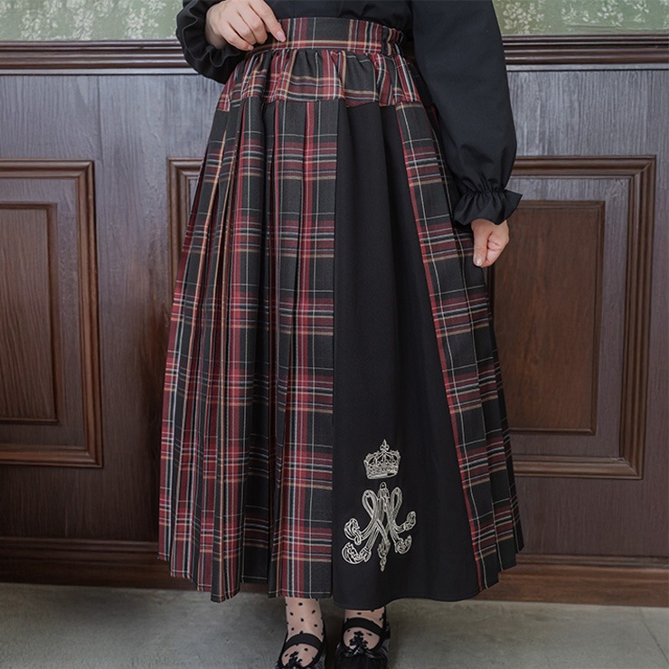 美品⚫︎シビラリモンタチェックスカートM レディース チェックプリーツスカート（青木美沙子×ニナス