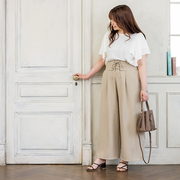 最適な価格 レディースワイドパンツ tessiturasdenos.com.br