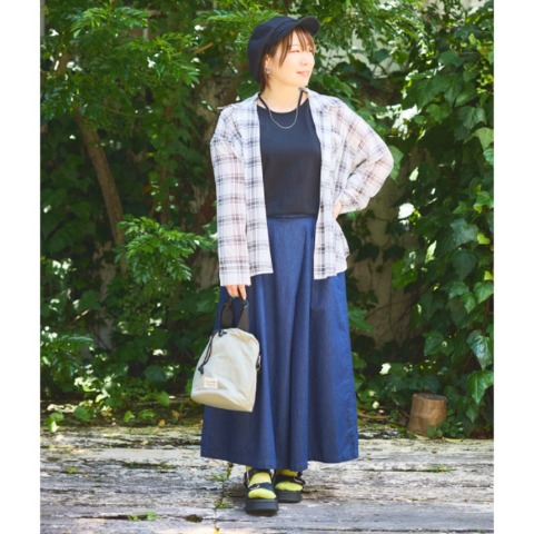 レディース　ワイドパンツ（おかだゆり）