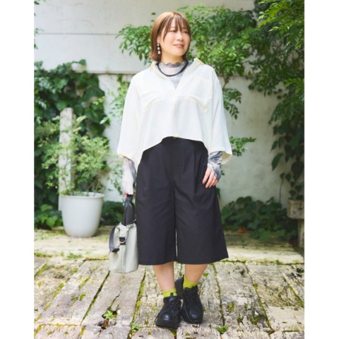 レディース　ハーフパンツ(おかだゆり)