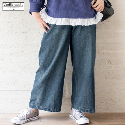 レディース　デニムパンツ（Vanilla　studio）