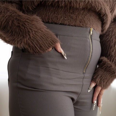 レディース　ハイウエストスキニーパンツ（らむちゃん）