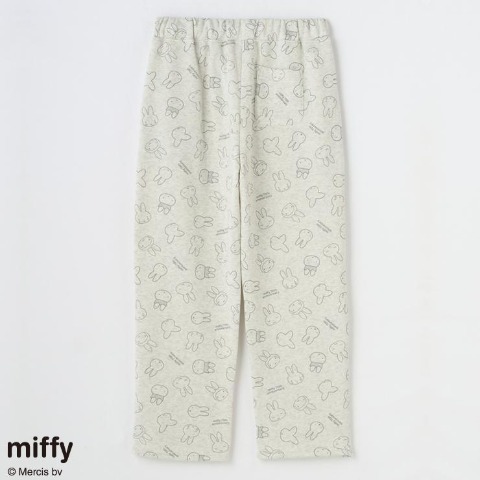 レディース　裏起毛ロングパンツ（miffy）