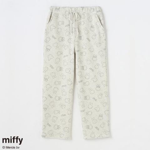 レディース　裏起毛ロングパンツ（miffy）